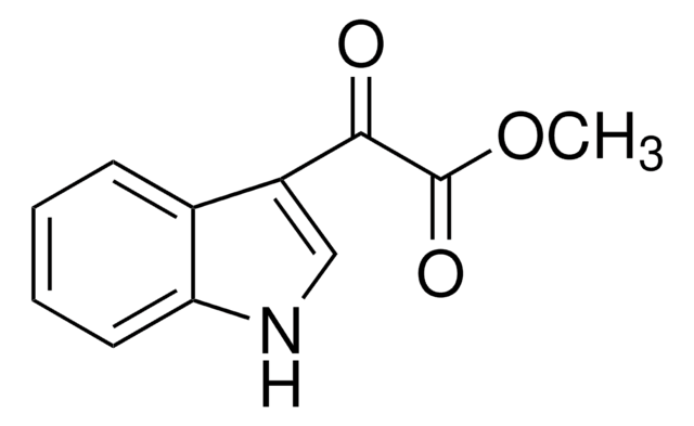 Methyl indolyl-3-glyoxylate structure, CAS 18372-22-0