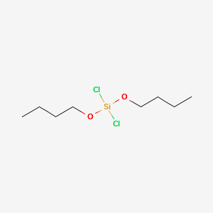 Dichlorodibutoxysilane structure, CAS 18395-82-9