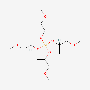 Tetrakis(1-methoxy-2-propoxy)silane structure, CAS 18407-95-9