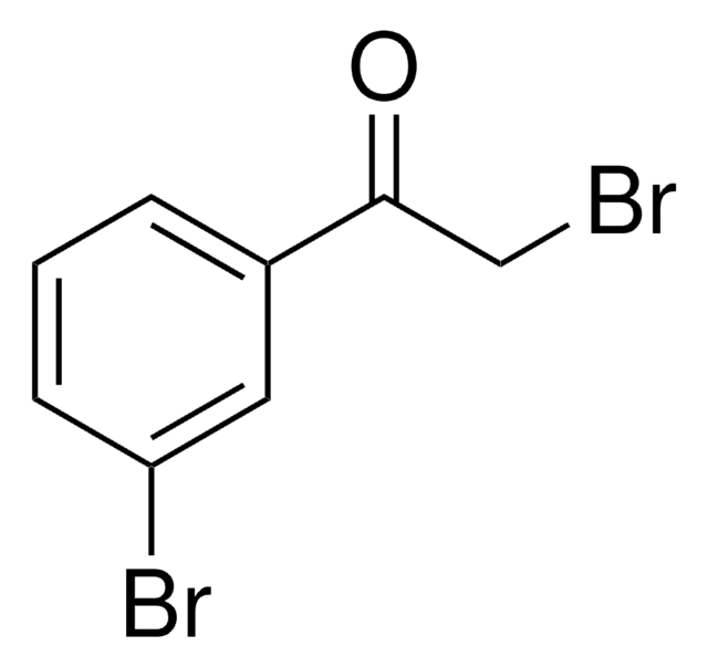 2,3'-Dibromoacetophenone structure, CAS 18523-22-3