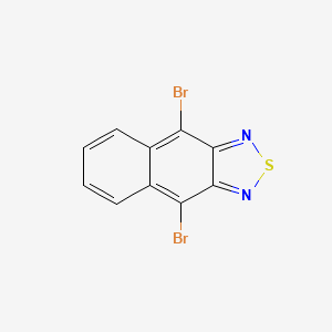 4,9-Dibromonaphtho[2,3-c][1,2,5]thiadiazole structure, CAS 18557-22-7