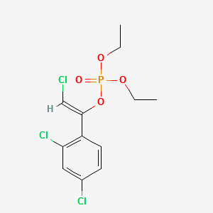 cis-Chlorfenvinphos structure, CAS 18708-87-7