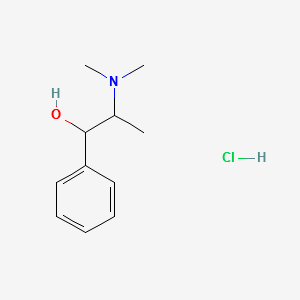 DL-Methylephedrine hydrochloride structure, CAS 18760-80-0