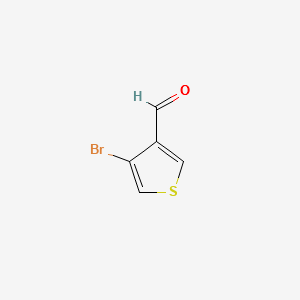 4-Bromothiophene-3-carbaldehyde structure, CAS 18791-78-1