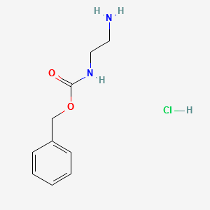 N-Benzyloxycarbonyl-1,2-diaminoethane hydrochloride structure, CAS 18807-71-1