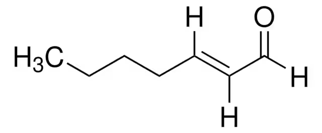 trans-2-Heptenal structure, CAS 18829-55-5