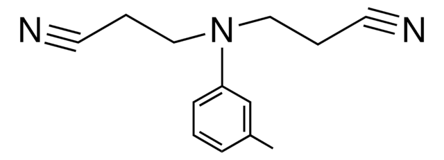 3,3'-((3-Methylphenyl)imino)bispropanenitrile structure, CAS 18934-20-8