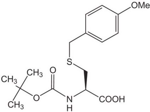Boc-S-(4-methoxybenzyl)-L-cysteine structure, CAS 18942-46-6