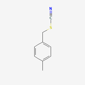 4-Methylbenzyl thiocyanate structure, CAS 18991-39-4