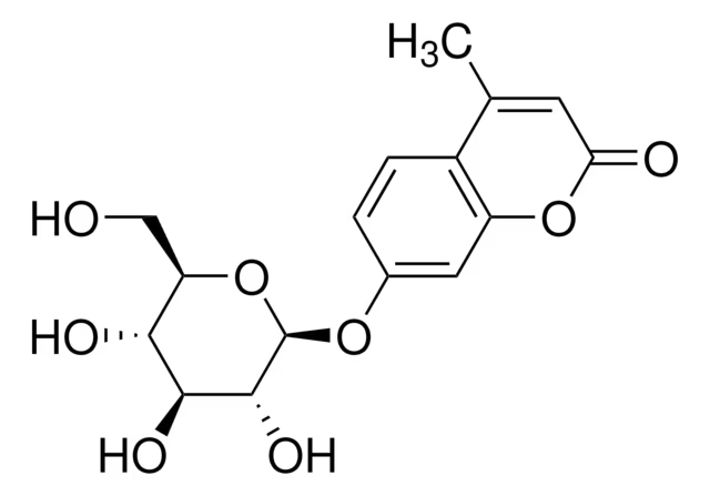 4-Methylumbelliferyl-beta-D-glucopyranoside structure, CAS 18997-57-4