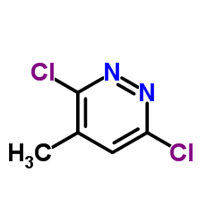 3,6-Dichloro-4-methylpyridazine structure, CAS 19064-64-3