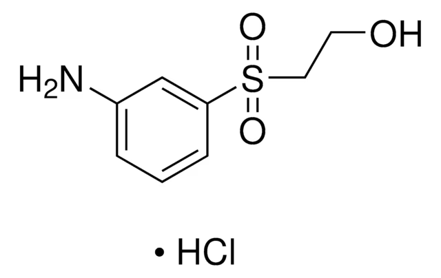 2-(3-Aminophenylsulfonyl)ethanol hydrochloride structure, CAS 19076-03-0