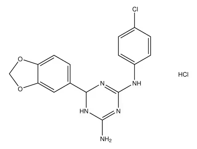 5-(4-Chlorophenyl)-6-ethylpyrimidine-2,4-diamine hydrochloride structure, CAS 19085-09-7