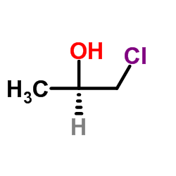 (R)-1-Chloro-2-propanol structure, CAS 19141-39-0