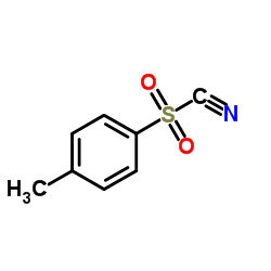 Tosyl cyanide structure, CAS 19158-51-1