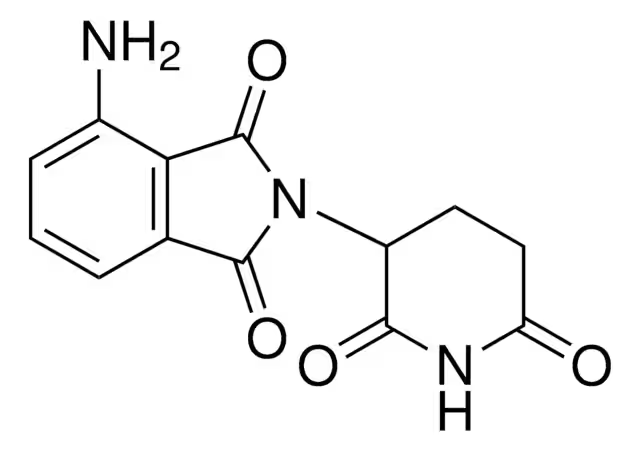 Pomalidomide structure, CAS 19171-19-8