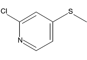 2-CHLORO-4-(METHYLTHIO)-PYRIDINE structure, CAS 71506-83-7
