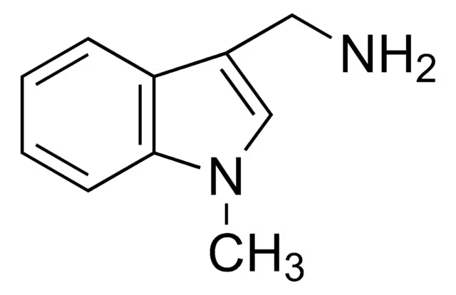 (1-Methyl-1H-indol-3-yl)methylamine structure, CAS 19293-60-8