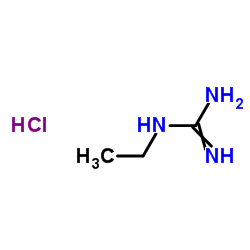 N-Ethylguanidine hydrochloride structure, CAS 19341-54-9