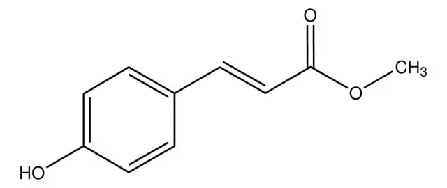Methyl 4-hydroxycinnamate structure, CAS 19367-38-5
