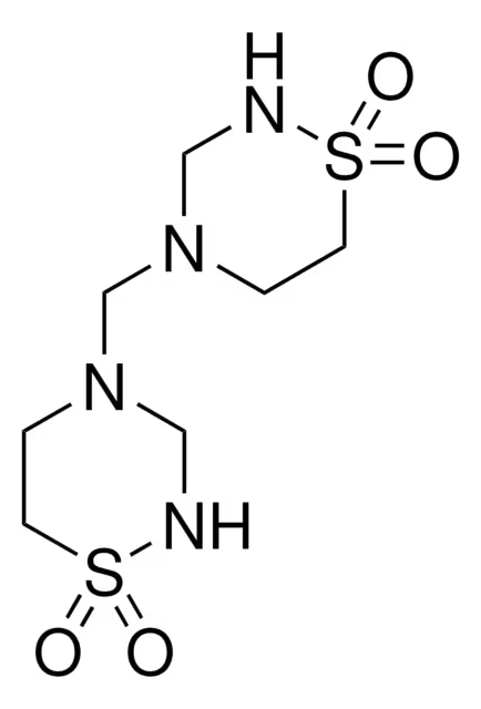 Taurolidine structure, CAS 19388-87-5