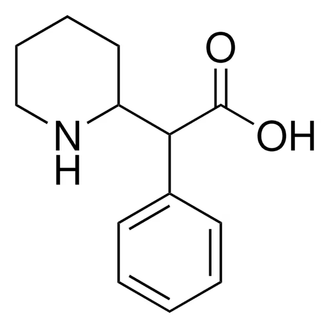 Ritalinic acid structure, CAS 19395-41-6