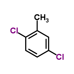 2,5-Dichlorotoluene structure, CAS 19398-61-9