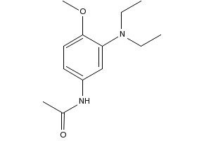4-Acetylamino-2-(diethylamino)anisole structure, CAS 19433-93-3