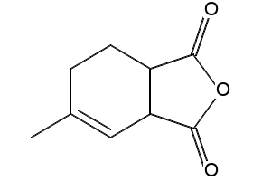Methyl tetrahydrophthalic anhydride structure, CAS 19438-64-3