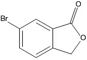 6-Bromo-3H-isobenzofuran-1-one structure, CAS 19477-73-7