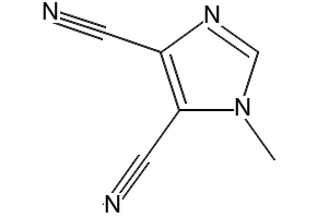 4,5-Dicyano-1-methyl-1H-imidazole structure, CAS 19485-35-9