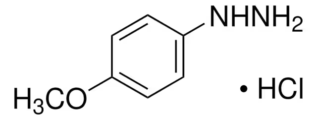 4-Methoxyphenylhydrazine hydrochloride structure, CAS 19501-58-7