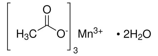 Manganese triacetate dihydrate structure, CAS 19513-05-4