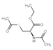 S,N-Diacetyl-L-cysteine ethyl ester structure, CAS 19547-89-8