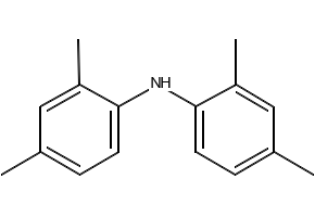 N-(2,4-Dimethylphenyl)-2,4-dimethylbenzenamine structure, CAS 19616-28-5