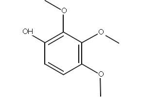 2,3,4-Trimethoxyphenol structure, CAS 19676-64-3