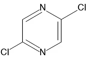 2,5-Dichloropyrazine structure, CAS 19745-07-4