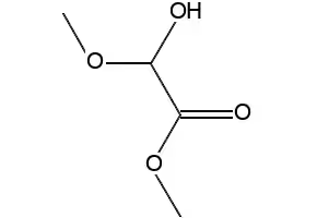 Methyl 2-hydroxy-2-methoxyacetate structure, CAS 19757-97-2