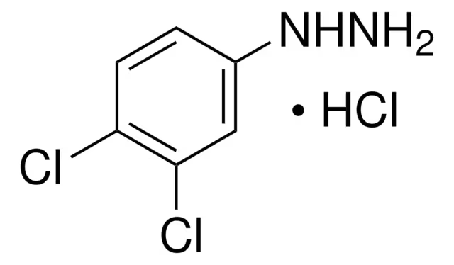 3,4-Dichlorophenylhydrazine hydrochloride structure, CAS 19763-90-7