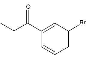 3'-Bromopropiophenone structure, CAS 19829-31-3