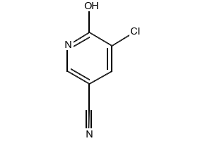5-Chloro-6-hydroxynicotinonitrile structure, CAS 19840-46-1