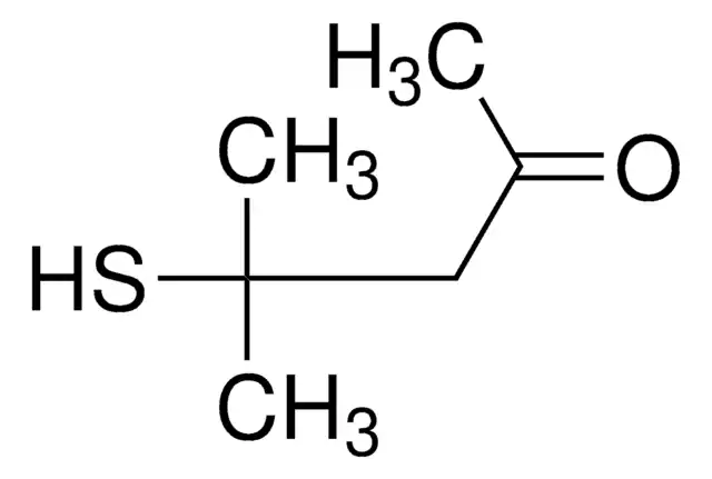 4-Methyl-4-mercapto-2-pentanone structure, CAS 19872-52-7