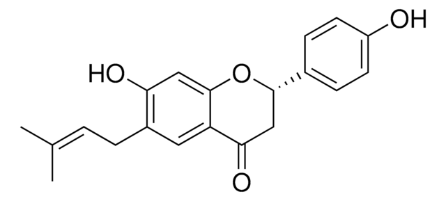 Bavachin structure, CAS 19879-32-4