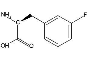 3-Fluoro-L-phenylalanine structure, CAS 19883-77-3