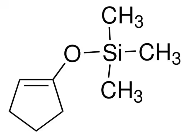 1-(Trimethylsiloxy)cyclopentene structure, CAS 19980-43-9