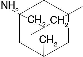 Memantine structure, CAS 19982-08-2