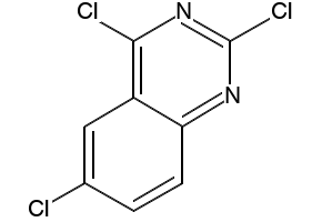 2,4,6-Trichloroquinazoline structure, CAS 20028-68-6