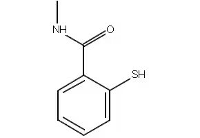 2-Mercapto-N-methylbenzamide structure, CAS 20054-45-9