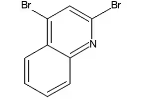 2,4-Dibromoquinoline structure, CAS 20151-40-0