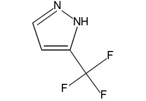 3-(Trifluoromethyl)pyrazole structure, CAS 20154-03-4
